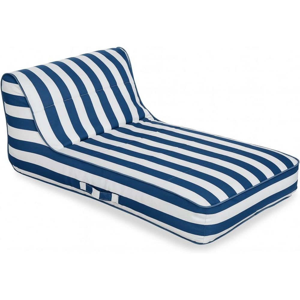 Kids Outdoor Lounger Chair - Gepolsterter, stilvoller Pool-Liegestuhl, großer schwimmender Sessel