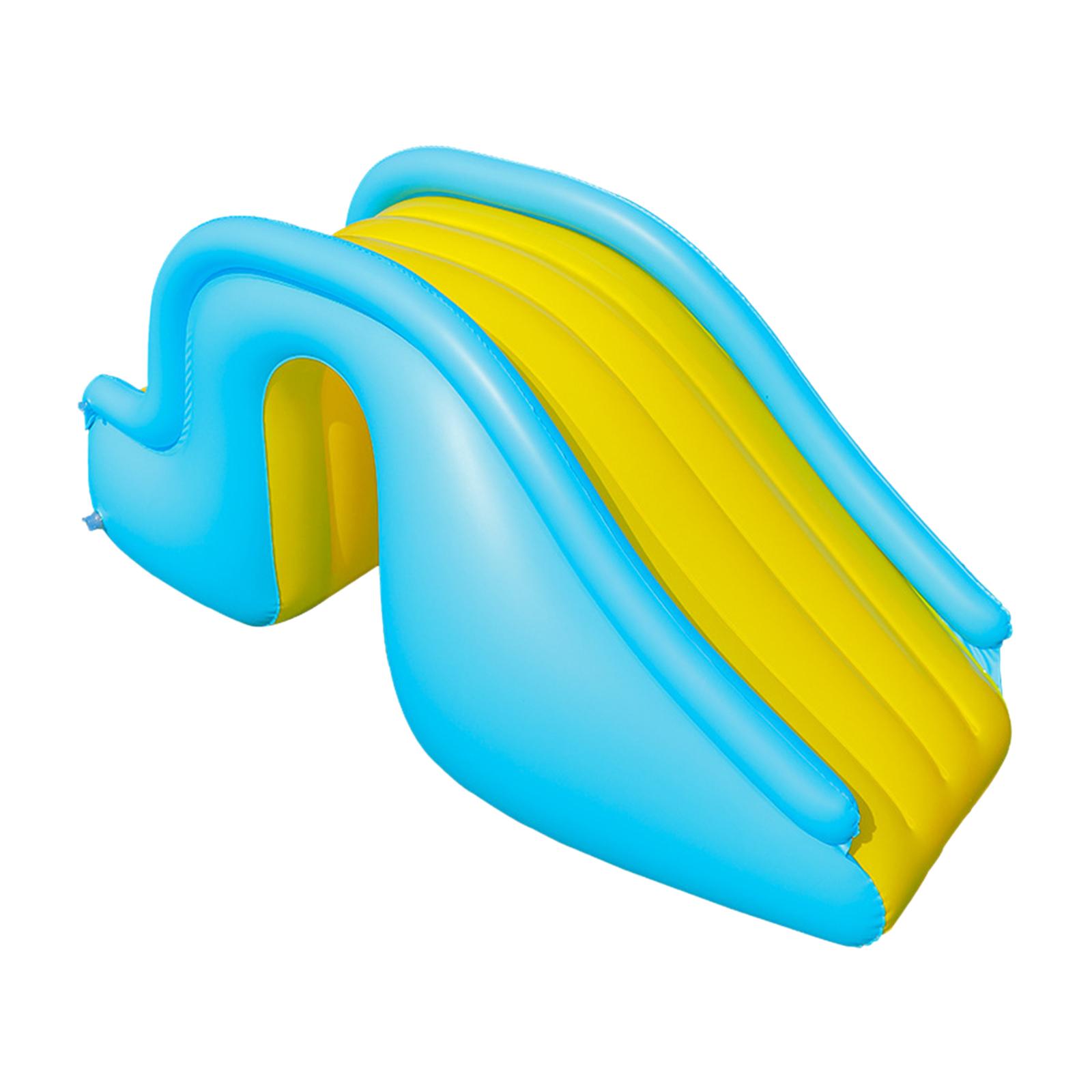 Kids Outdoor Water Park - Aufblasbare Pool rutsche Kleinkind Anti-Kipp-Wasserpark rutsche