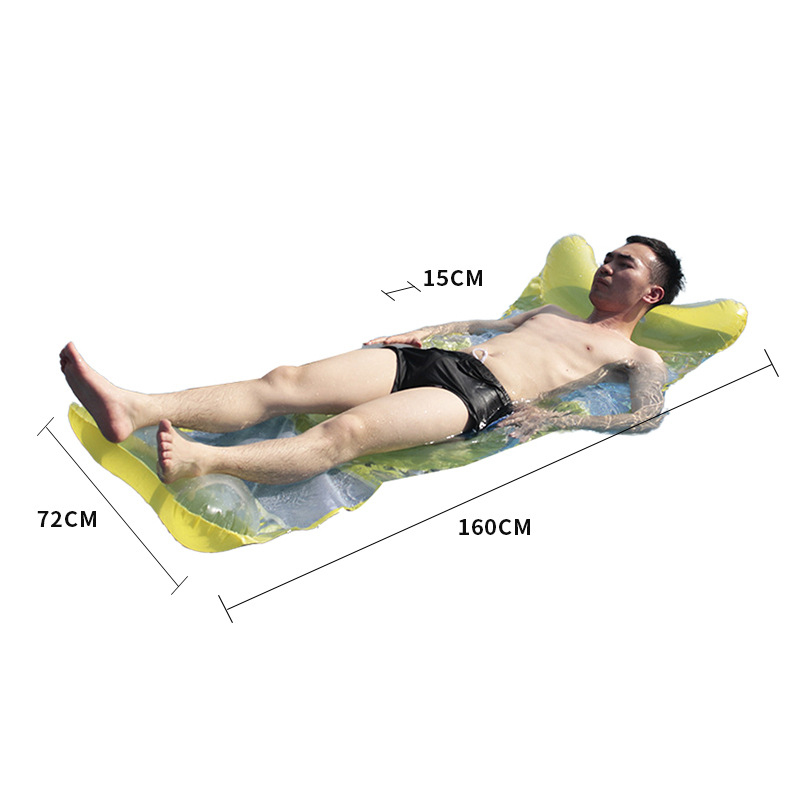Kids Outdoor Loungers - Aufblasbare PVC-Enten-Schwimmliege für Erwachsene und Kinder