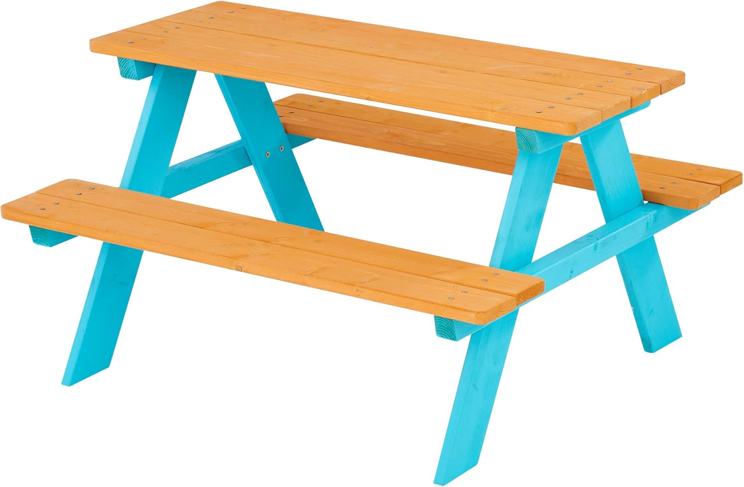 Kids Outdoor Table And Chair Set - Z-CREAT Kinder-Picknicktisch- und Stuhl-Set aus Holz