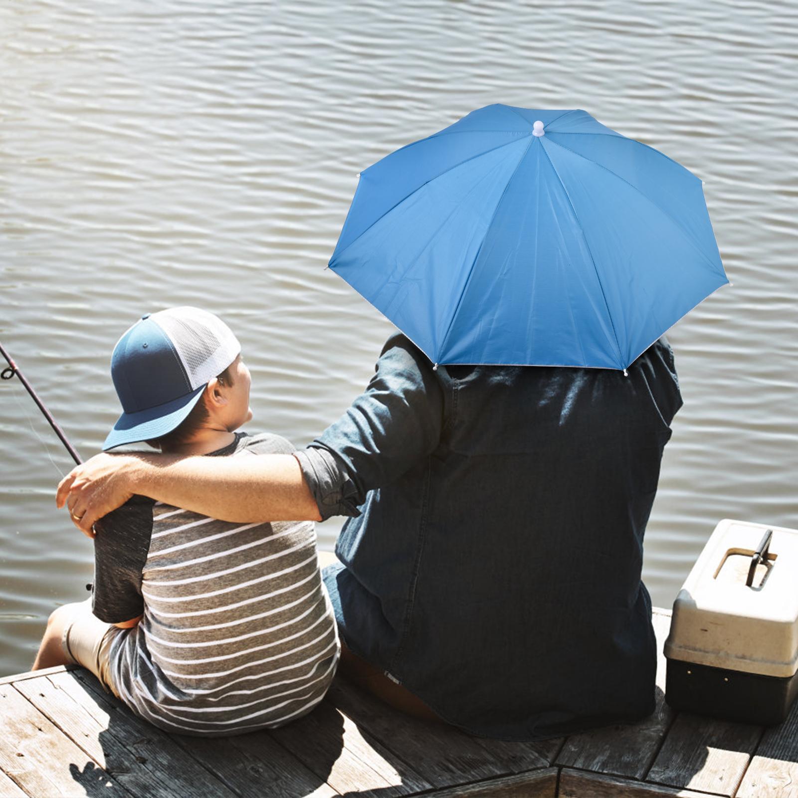 Kids Outdoor Umbrella - Angeln Regenschirm Hut Outdoor-Aktivitäten Sonnenschutz Falten