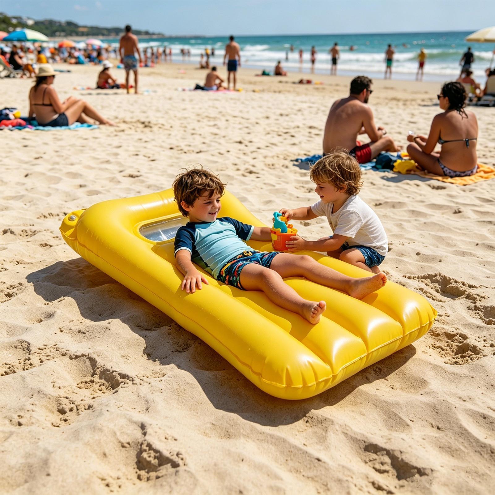 Kids Outdoor Water Park - Langlebiges aufblasbares Surf-Bodyboard für Kinder –