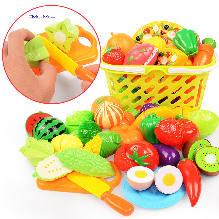 Kids Outdoor Mud Kitchen Accessories - Schneiden Spielen Lebensmittel Set Für Kinder
