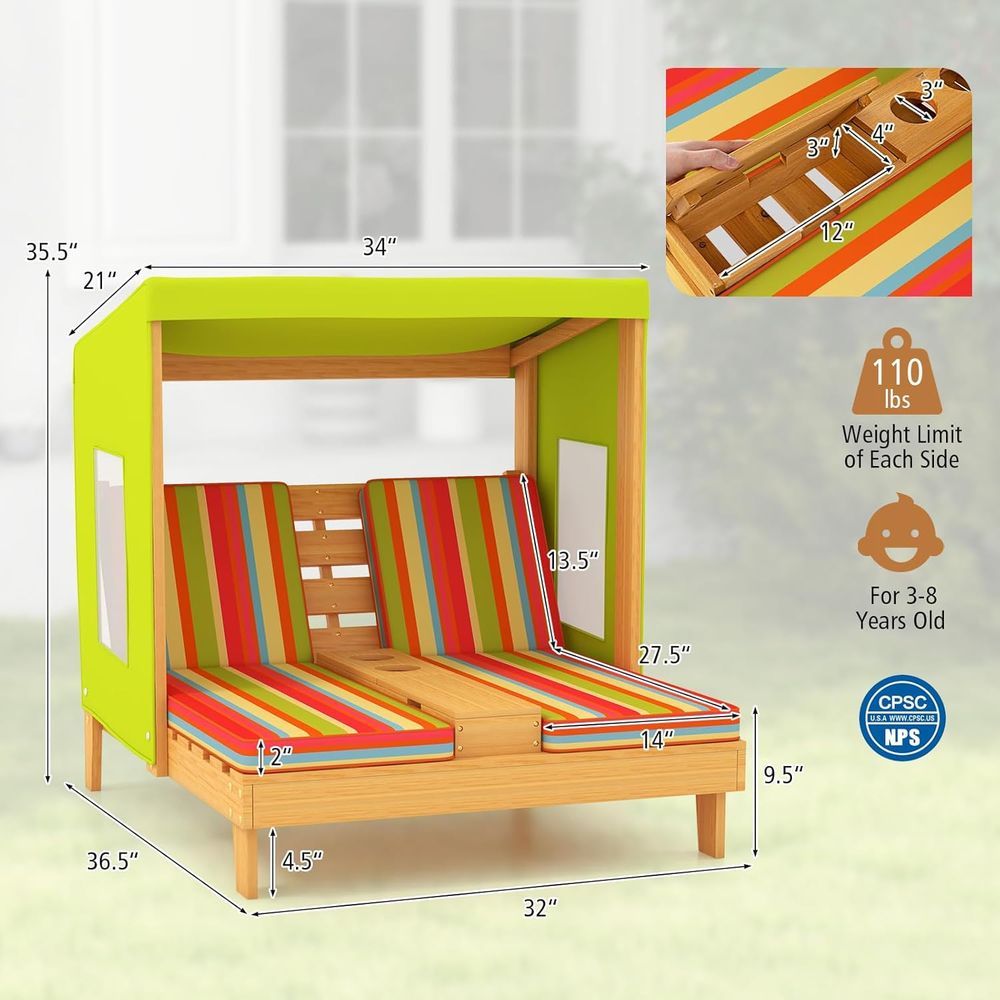 Kinder-Chaiselongue für drauße – Kids Outdoor Lounger Chair Bewertung und Preis