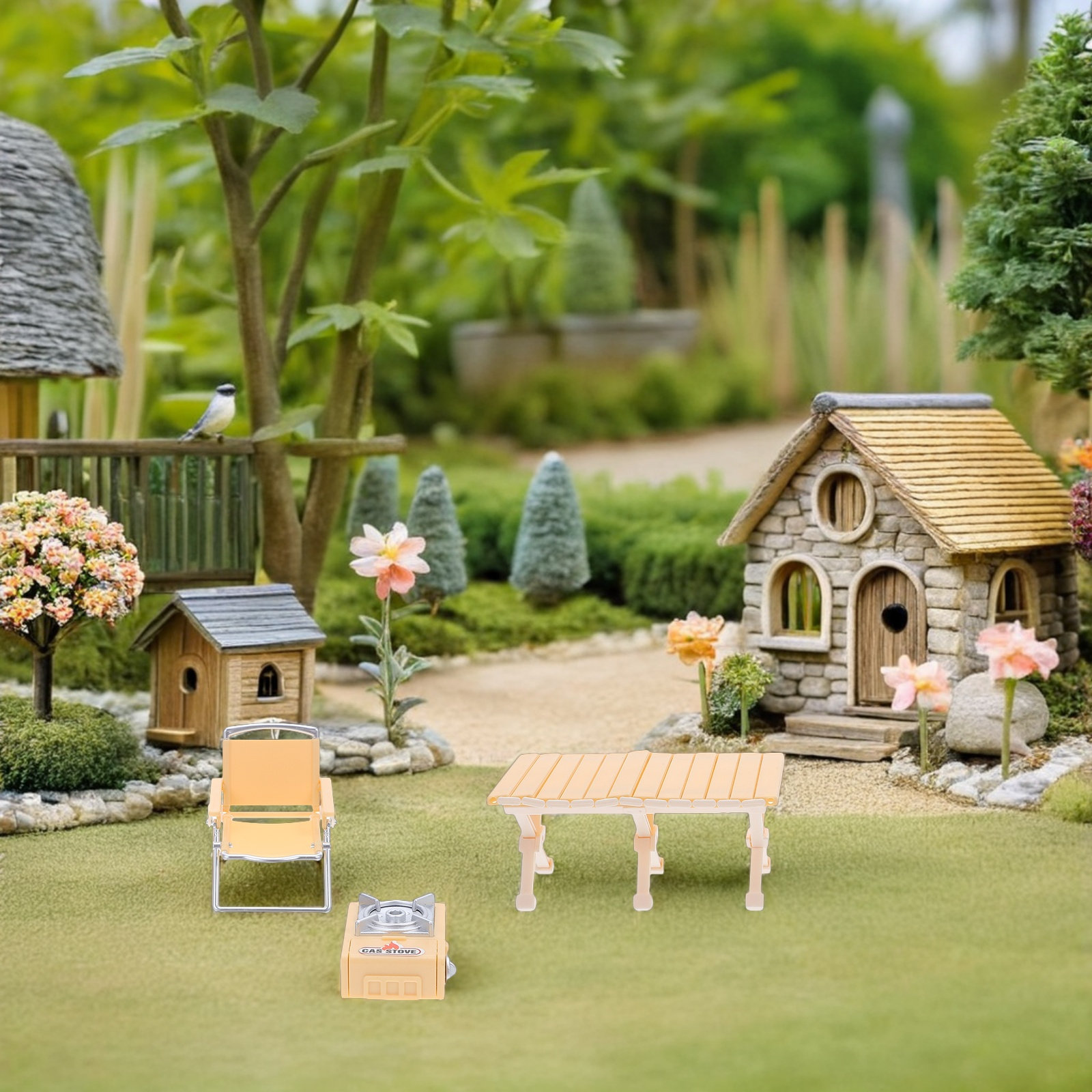2 Sets Miniatur-Klappstühle, P – Kids Outdoor Table And Chair Set Bewertung und Preis