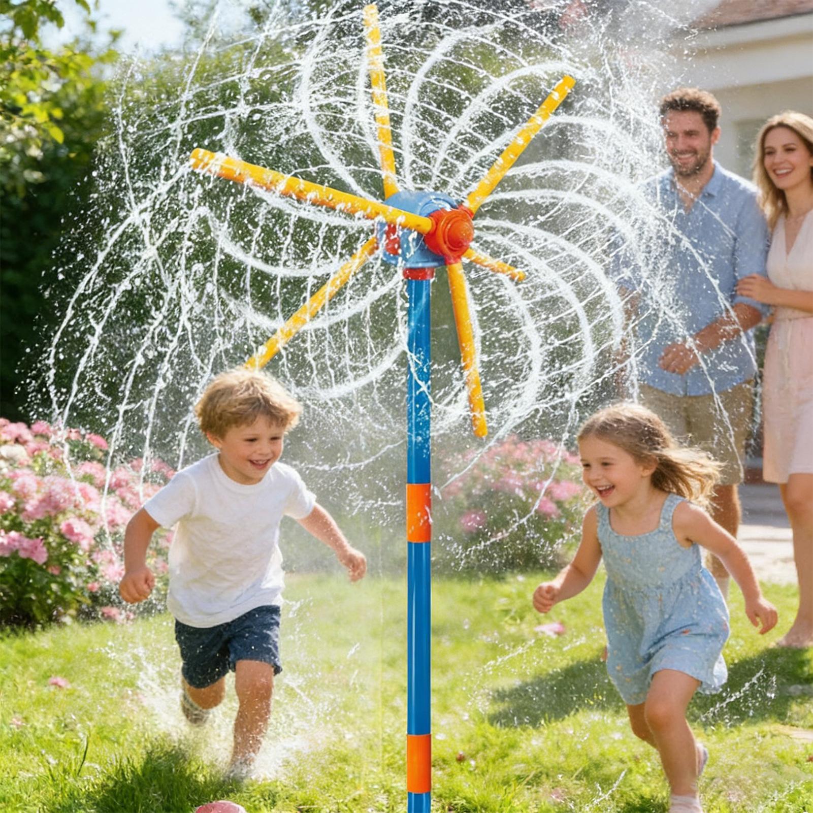 Kinder-Sprinkler-Windmühle, lu – Kids Outdoor Water Park Bewertung und Preis