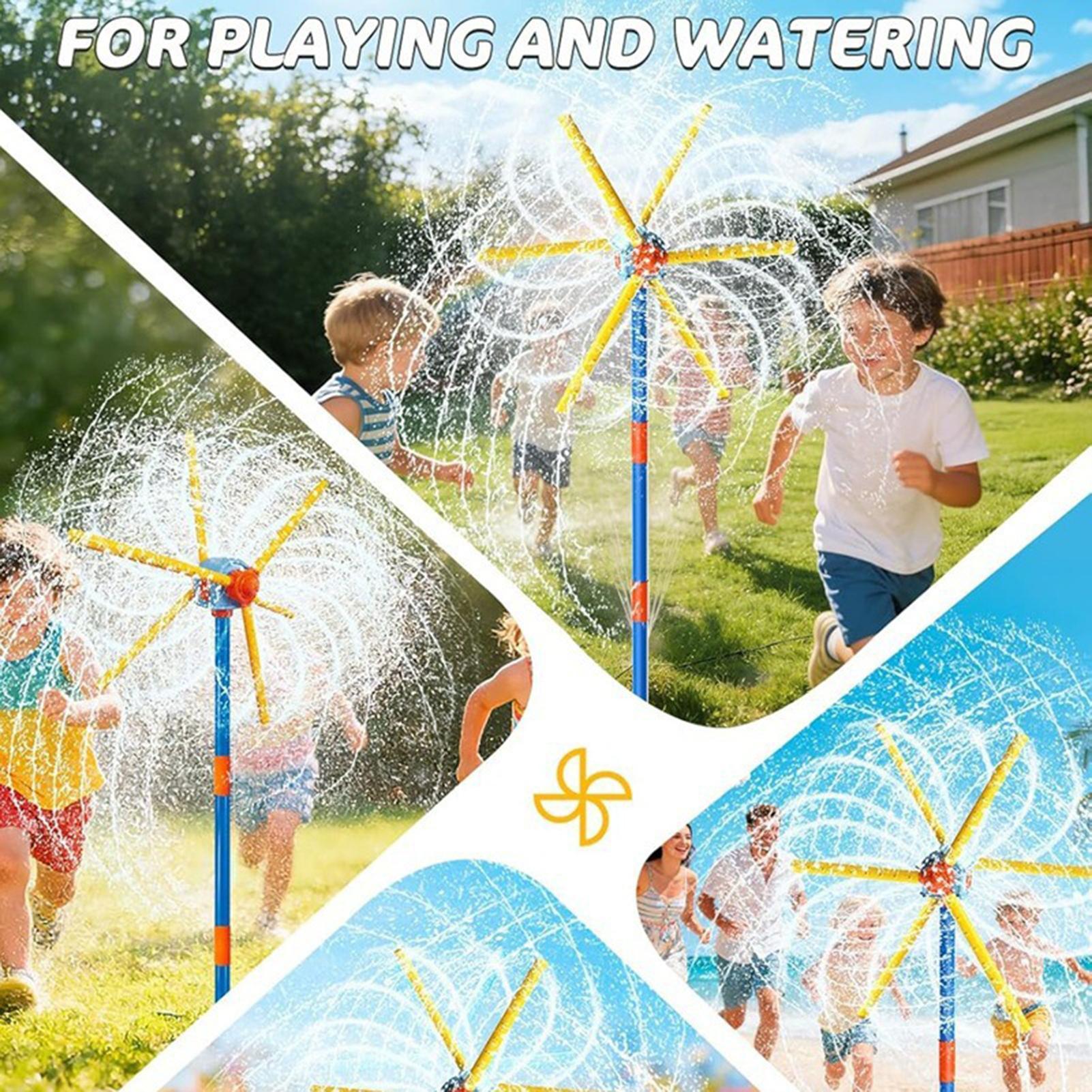 Kinder-Sprinkler-Windmühle, lu – Kids Outdoor Water Park Bewertung und Preis