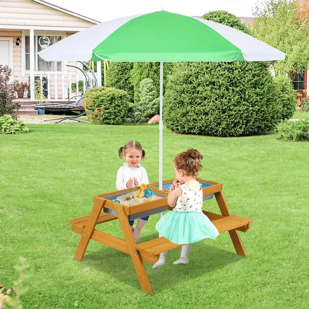 3-in-1 Höhenverstellbarer Rege – Kids Outdoor Umbrella Bewertung und Preis