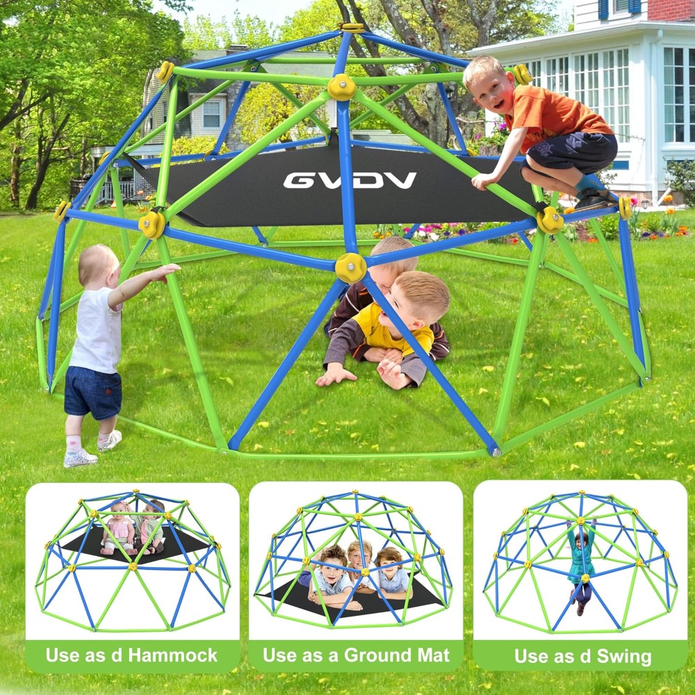 Rostfreie Metall-Kletterkuppel – Kids Outdoor Climbing Structure Bewertung und Preis