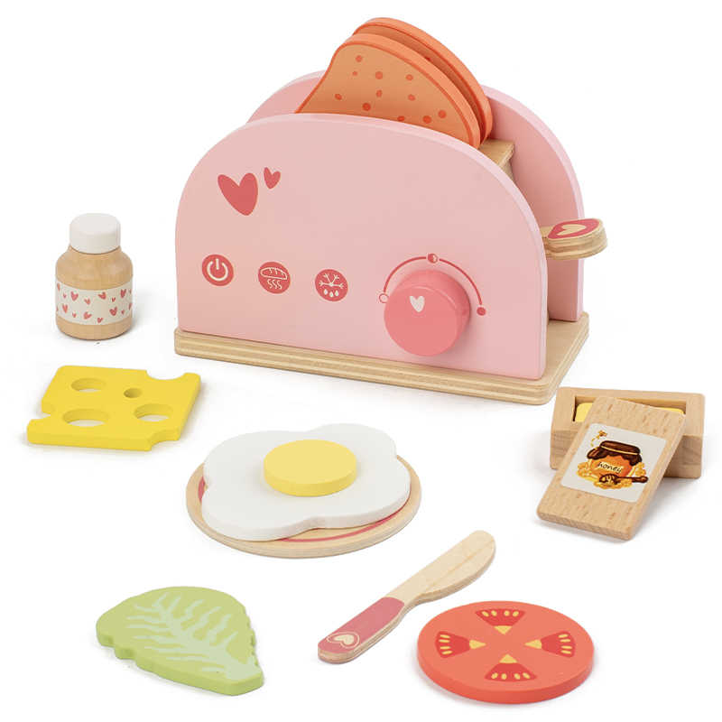 Holz-Toaster-Spielzeug Kinder- – Kids Outdoor Mud Kitchen Accessories Bewertung und Preis