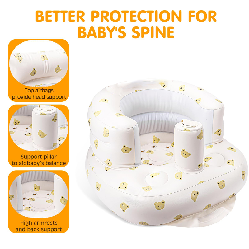 Aufblasbarer Babysitz für Baby – Kids Outdoor Table And Chair Set Bewertung und Preis