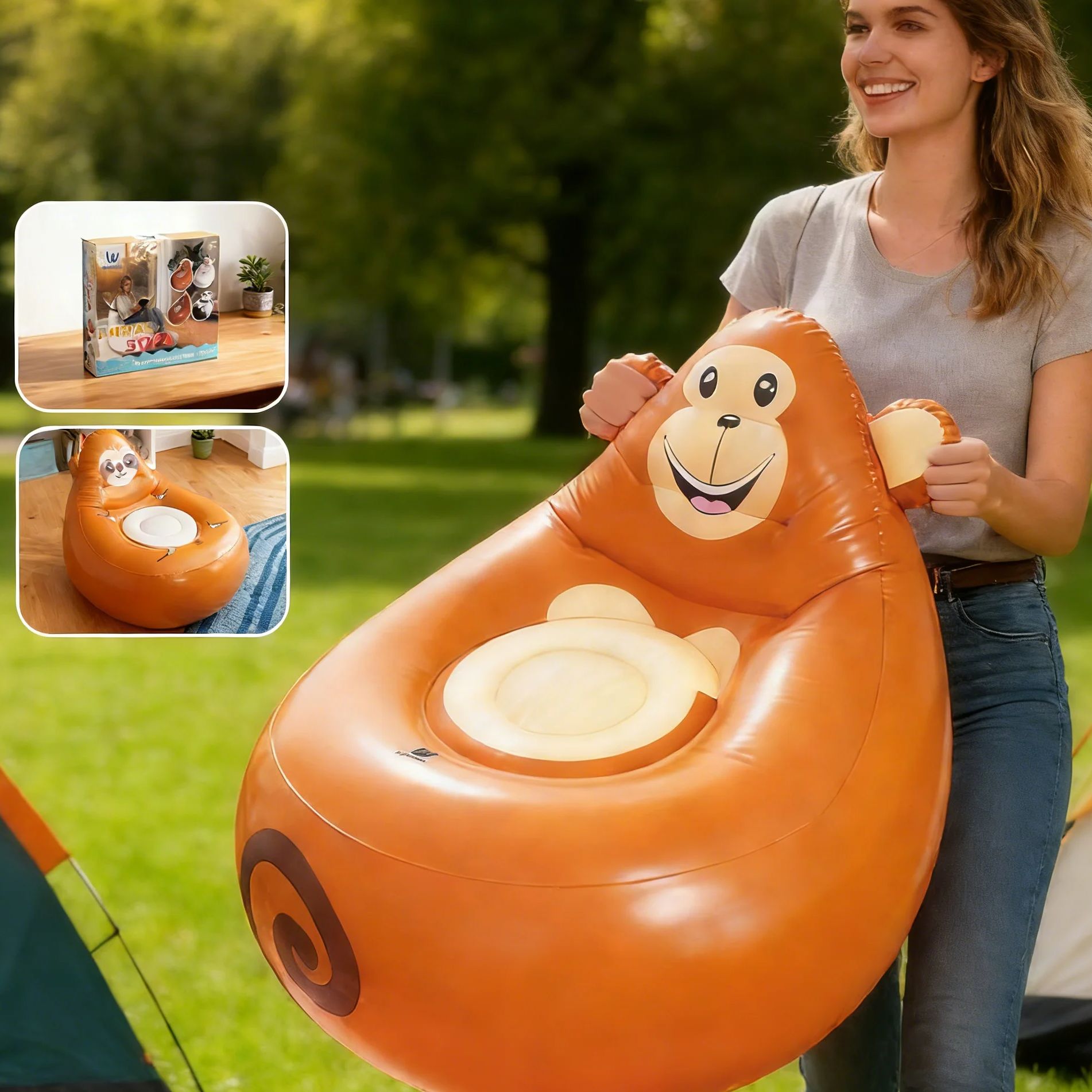 Aufblasbares Lazy Sofa für Kin – Kids Outdoor Lounge Furniture Bewertung und Preis