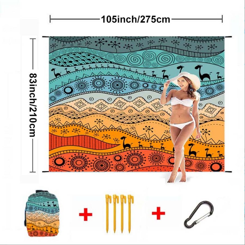 Große Stranddecke, wasserdicht – Kids Outdoor Mat Waterproof Bewertung und Preis