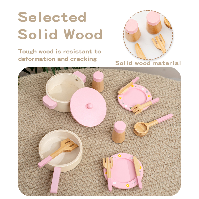 Holzküchen-Spielset für Kinder – Kids Outdoor Mud Kitchen Accessories Bewertung und Preis