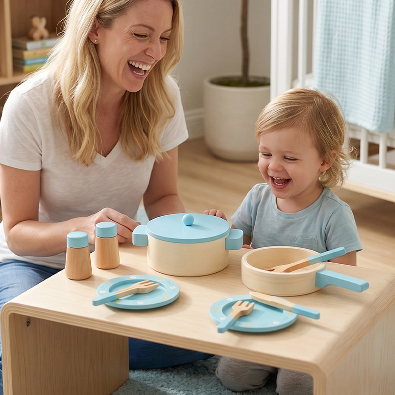 Holzküchen-Spielset für Kinder – Kids Outdoor Mud Kitchen Accessories Bewertung und Preis