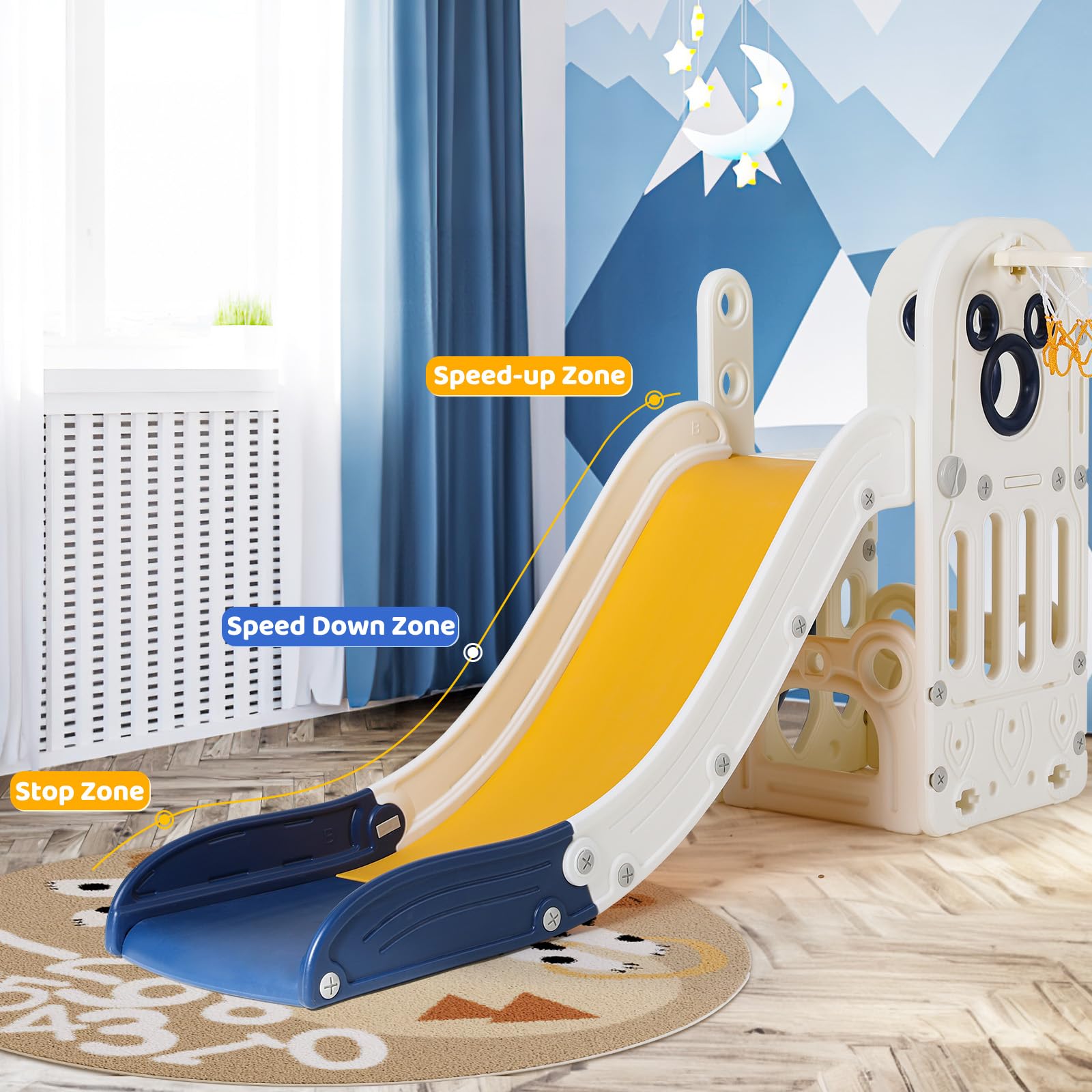 6-in-1 Kleinkind-Rutsche-Spiel – Kids Outdoor Climber Bewertung und Preis