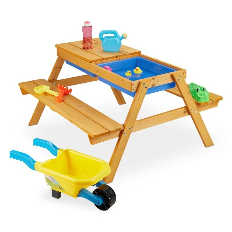 Kinder Outdoor Holz Gartentisc – Kids Outdoor Table And Chair Set Bewertung und Preis