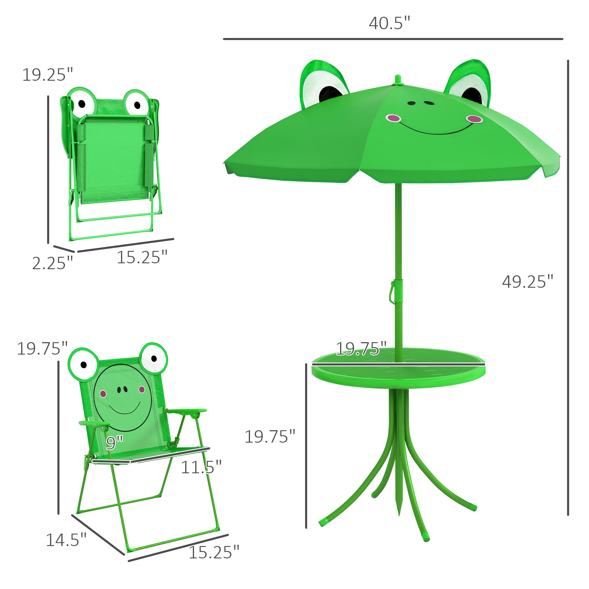Kinder Tisch- und Stuhl-Set, K – Kids Outdoor Table And Chair Set Bewertung und Preis