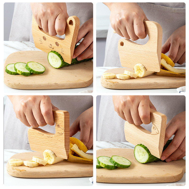 Kindermesser aus Holz zum Koch – Kids Outdoor Mud Kitchen Accessories Bewertung und Preis