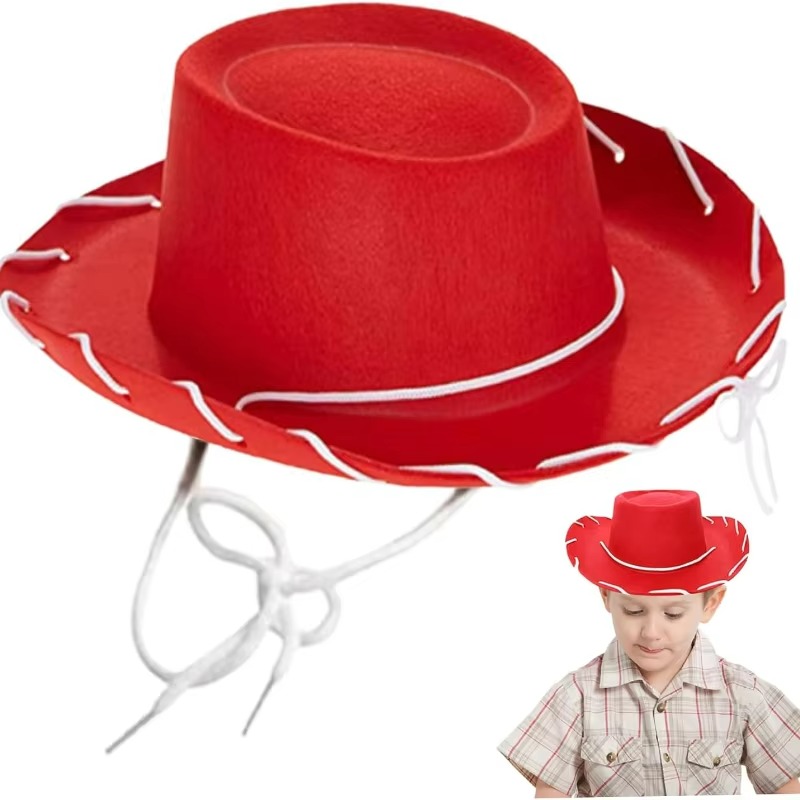 Neuer braun-roter Filz-Cowboyh – Kids Outdoor Climbing Structure Bewertung und Preis