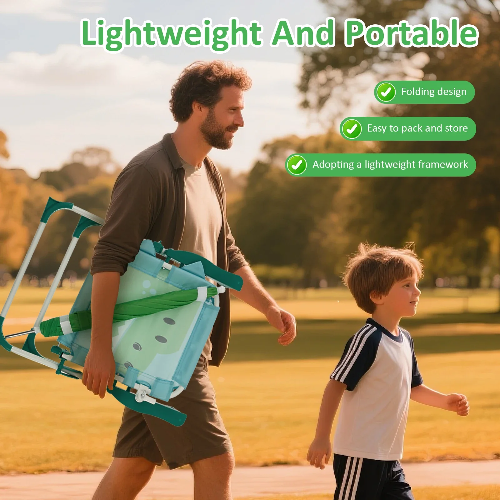 Kinder Klappbarer Strandstuhl  – Kids Outdoor Loungers Bewertung und Preis