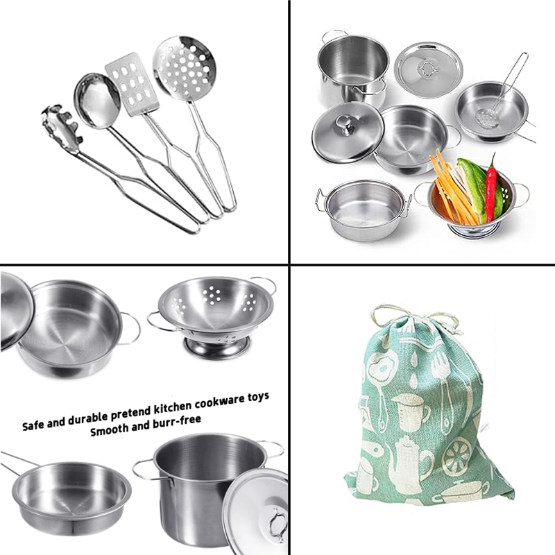 MINI Edelstahl Küchenutensilie – Kids Outdoor Mud Kitchen Accessories Bewertung und Preis