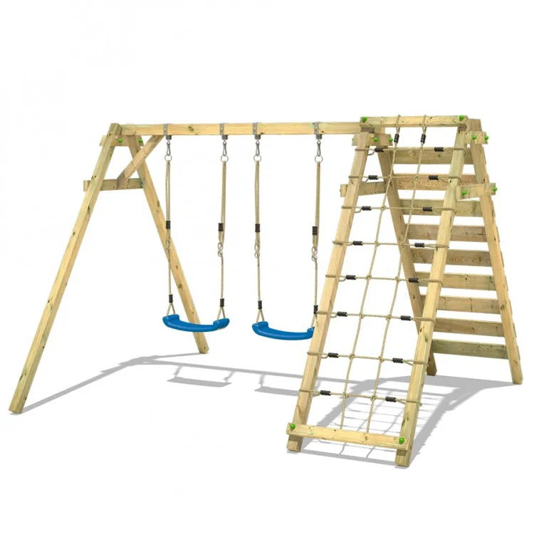 2026 Outdoor-Holzspielplatz mi – Kids Outdoor Swing Set With Slide Bewertung und Preis