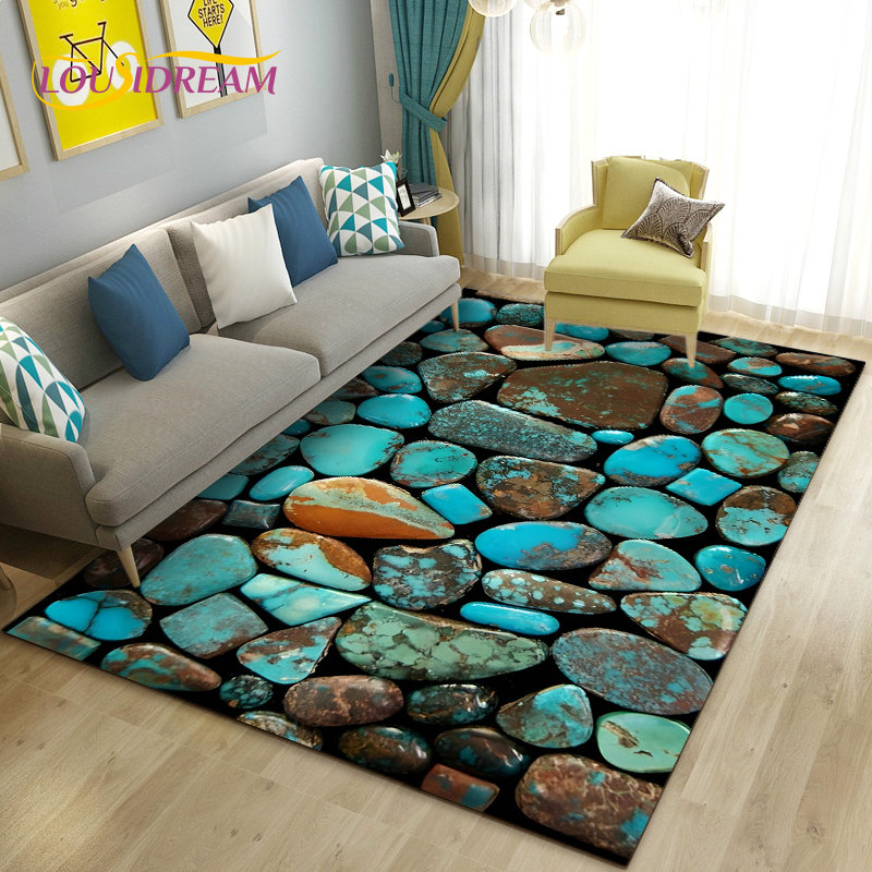3D bunter Kopfsteinpflaster-St – Kids Outdoor Mat Waterproof Bewertung und Preis