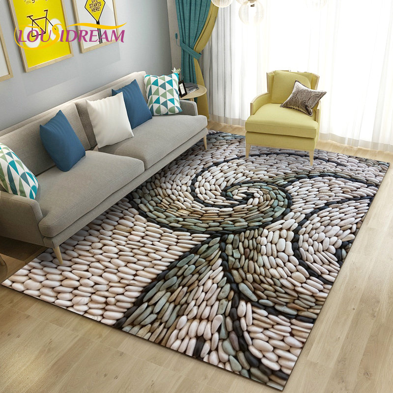 3D bunter Kopfsteinpflaster-St – Kids Outdoor Mat Waterproof Bewertung und Preis