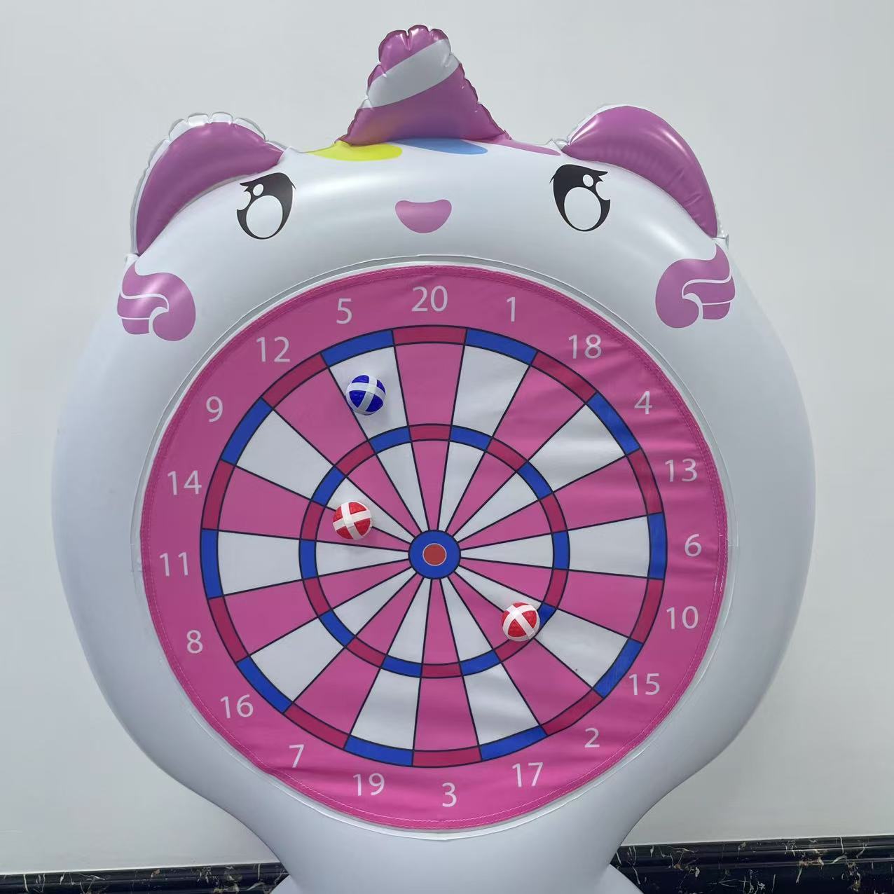 Aufblasbare Einhorn Werfen Spi – Outdoor Toys For Kids Bewertung und Preis