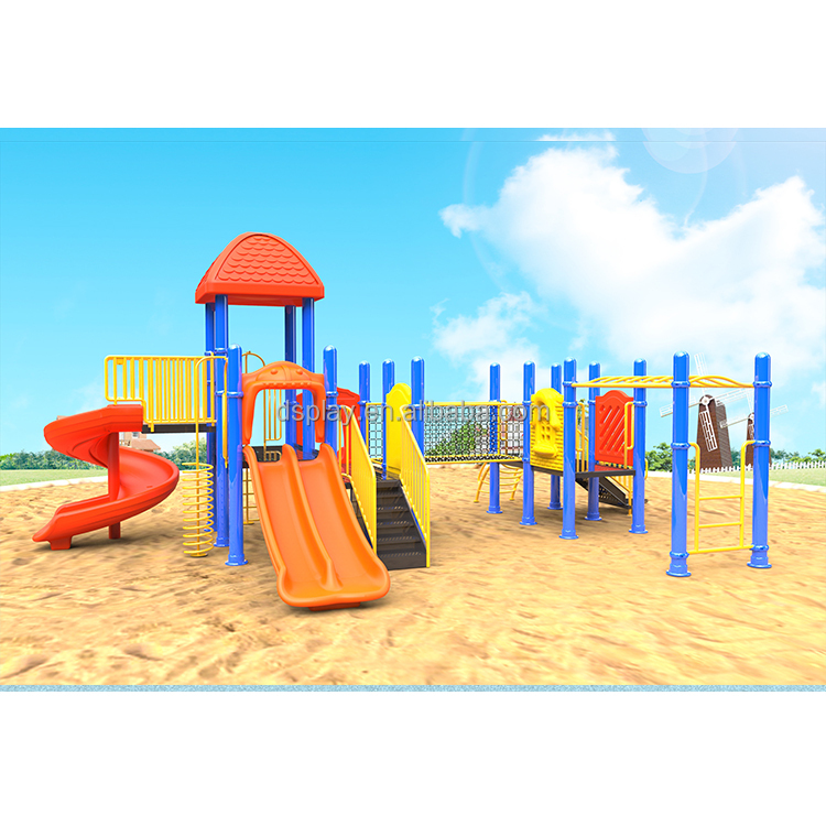 Kommerzielle Outdoor-Spielgerä – Kids Outdoor Climbing Structure Bewertung und Preis
