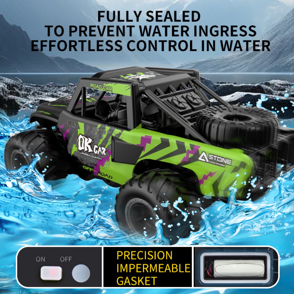 Amphibisches RC-Auto 4WD Offro – Kids Outdoor Dirt Toys Bewertung und Preis